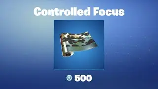 Controlled Focus | Fortnite Wrap