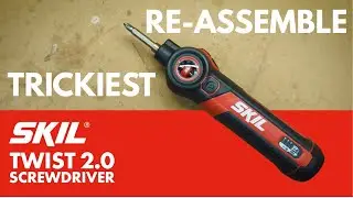 No Commentary Tool Assembly ASMR Rechargeable Screwdriver | Skil Twist 2.0