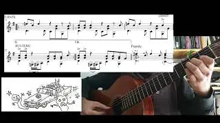 GHOSTBUSTERS, Guitarra (F&aacute;cil - Intermedio) / Guitar (Easy - Intermediate)