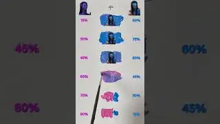 Guess The mixed color of Avatar 3 09 #Avatar3 #colormixing #satisfying #avatar #fantasy #tapping