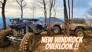The NEWEST OVERLOOK at WINDROCK Offroad park!!!