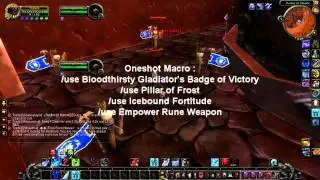 WoW - The Frost DK Oneshot Macro
