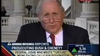 Andrea Mitchell: Torture Memos With Sen. Carl Levin (HQ)