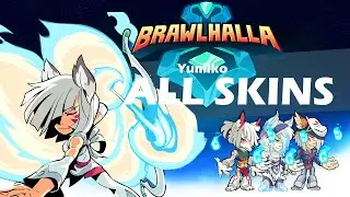 Brawlhalla Yumiko ALL SKINS Showcase