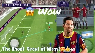 The Shoot  Great of Messi | PES 2021 On I Phone 7Plus ( IOS Gameplay )