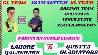 LAH vs QUE Dream11 Prediction | LAH vs QUE Dream11 Team Today | PSL T20 2023 | Lahore vs Gladiators