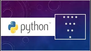 #10. Invert Pyramid '*' pattern:- PythonCoding