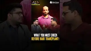 What to Check Before Getting a Hair Transplant | Must-Know Info by Dr Jangid