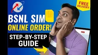 BSNL sim card online order kaise kare | How to order BSNL sim card online