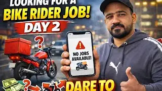 Looking For A Bike Ride Job Day(2)/Smali with MH/Work For DXB/DXB Ma bike ride Ke job 