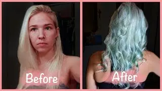 How to Get Mint Green Hair! | Arctic Fox Neverland