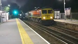 Freightliner 59204 on 6O44 at Botley Station 18/09/25.
