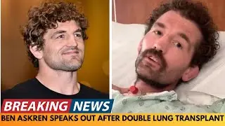 BREAKING NEWS: FORMER UFC STAR SPEAKS OUT FOR FIRST TIME AFTER LIFE SAVING DOUBLE LUNG TRANSPLANT