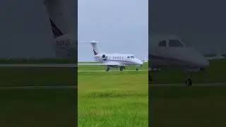 2022 Embraer EMB-505 Phenom 300 Taxis To Runway At New Century AirCenter (JCI/KIXD) | N456QS