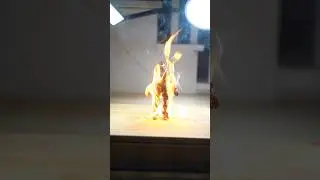 Простая фигурка Человека-Факела! 🔥 #marvel #fantasticfour