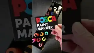This NEW Posca Markers will CHANGE your Life! Unboxing! #shorts
