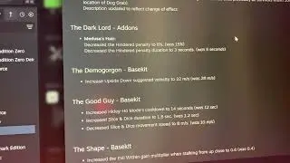 D1sco reacts to the dead by daylight 8.4.1 bugfix patch part 1