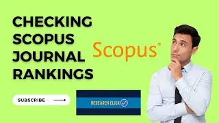 Checking Scopus Journal Rankings