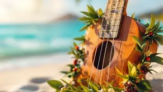 Relaxing Hawaiian Christmas 🌊 1 Hour Tropical Ukulele Music for Deep Sleep & Meditation