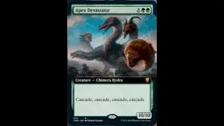 Commander Legends Spoilers Weekend Update! Has cascade gotten out of control with Apex Devastator?