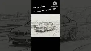 Rate my art #BMW art 🎨 ✨️ #BMW drifting