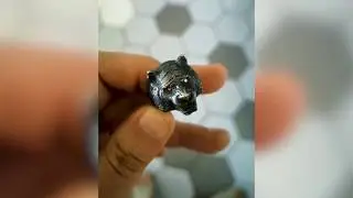 BLACK TIGER STERLING SILVER RING