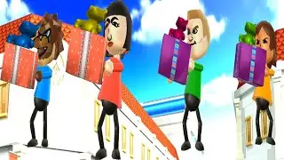Wii Party Minigames Modern. Item Box Vs James Vs Miyu Vs Nelly. ( Master CPU )