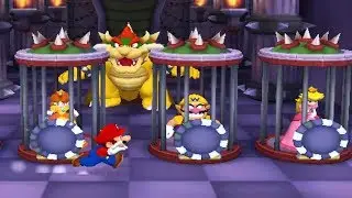 Mario Party 5 - 4 Player Minigames - Mario Daisy Wario Peach All Funny Mini Games