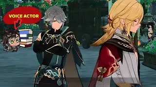 [EN SUB] Sethos VA reactions to Alhaitham and Kaveh in Sumeru event livestream 