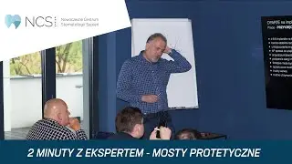 Dwie minuty z ekspertem -  mosty protetyczne.  Doktor Tomasz Sypień