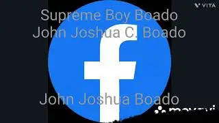 Facebook Logo (Power Off) (VITA) WIPE EFFECT