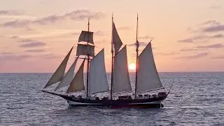 DARWIN200 sailing at sea