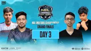 NBL UNDERDOG CHAMPIONSHIP S2 DAY 3 :  FINAL #GSM #TSB #FS #DARK #TT #DPL #OG #RRA  #PEL #GD #PUBG