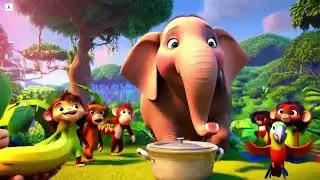 Boom Boom Elephant Song 🐘 | Kids Dance Song | Nursery Rhymes 2026