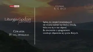 Liturgia Godzin | Jutrznia | Czwartek, IV tyg. zwykłego