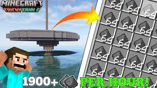 Minecraft easy creeper farm 1.21.8 (no cats!) - 1900 Gunpowder per hour very effective !