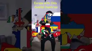 Europe with only coastal countries