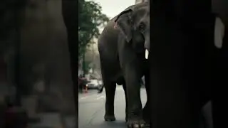 Majestic Giants on the Move: Running Elephants in Action #RunningElephants #ElephantPower #shorts