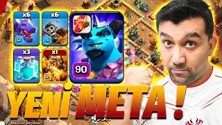 YENİ META MİNYON PRENS! 💥 Köy Binası 17’de Ejderha Saldırıları | Clash of Clans