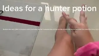 Fairy hunter potions ideas