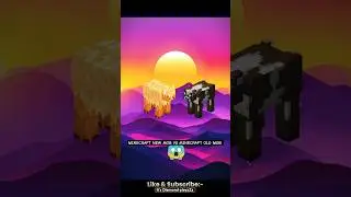 MINECRAFT NEW MOBS VS MINECRAFT OLD MOB COMPARISON #minecraft #minecraftgameplay