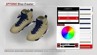 NBA 2K18 Shoe Creator - Air Jordan 7 