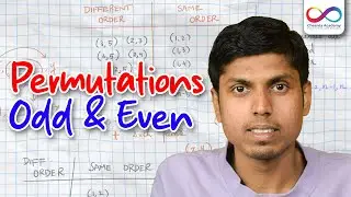 Permutations - Odd and Even | Group Theory | Cheenta | Raghunath J V
