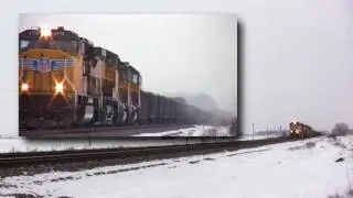 UP 4938 West, Near Maple Park, Illinois on 12-19-09