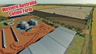 Western Australia Cotton Farm - Timelapse Build With Save