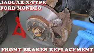 How to change brakes Jaguar X-type | Ford Mondeo