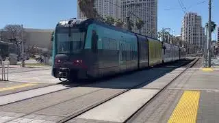 Light Rail Trains in San Diego