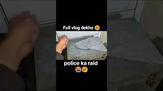 full Vlog on my channel police ka raid #kiteflying #police #raid #shorts