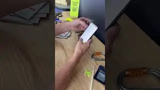 Adding NFC tags to Petzl carabiners in Scannable App