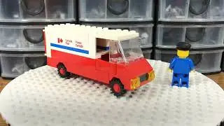 REPLAY Lego 105 Canada Post Truck (1984) #Lego #CanadaPost #CanadaPostCorporation #AllBricksCount
